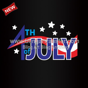 July 4th Iron On Transfers Wholesale